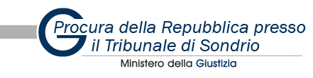 Procura della Repubblica presso il Tribunale di Sondrio