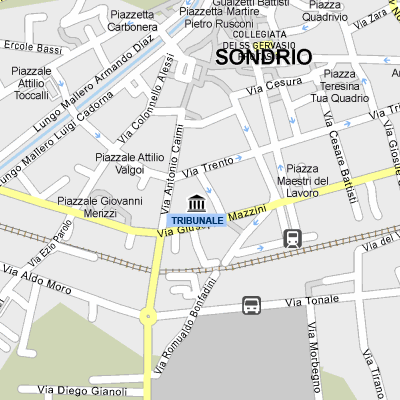 Mappa di Sondrio